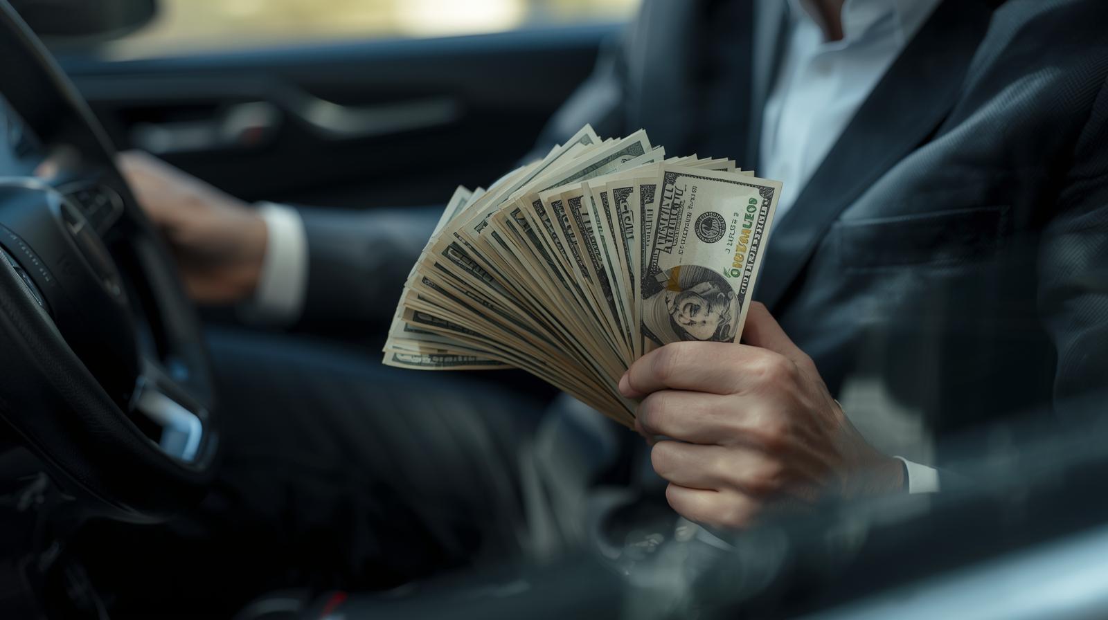 cash Uber driver gig economy cash advance 1