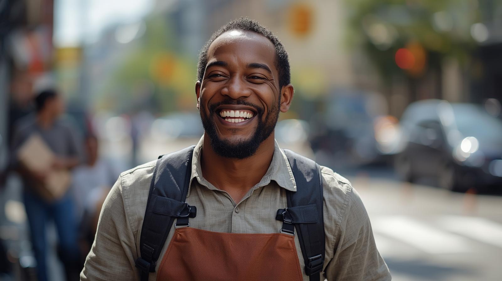 happy gig worker image gig worker finance tips 1